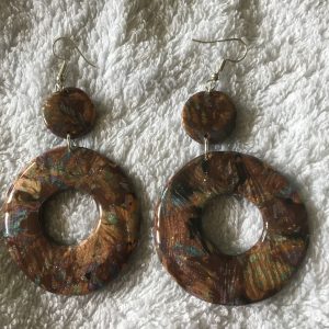 boucles oreilles faits main