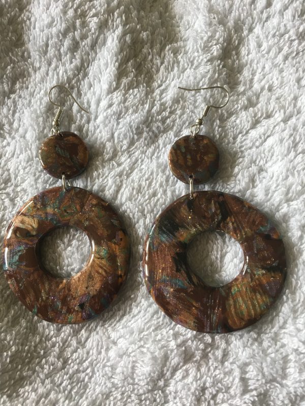 boucles oreilles faits main