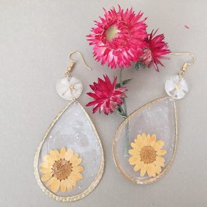 boucles d'oreilles fantaisie